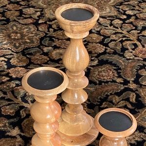 Pottery Barn Candleholders